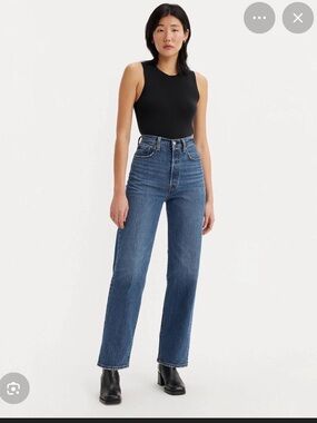 LEVIS RIBCAGE STRAIGHT ANKLE WOMEN'S JEANS
